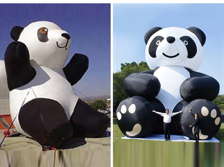 头屯河熊猫活动卡通气模